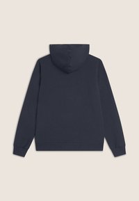 Freddy LEGGERA CON CAPPUCCIO E DETTAGLI FLOREALI - Felpa con zip - blu navy