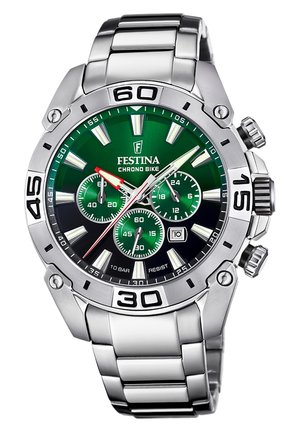 FESTINA  - Montre à aiguilles - silber \ dunkelgrün