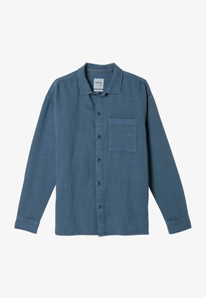 FatFace, TALL FIT - LONG SLEEVE RELAXED FIT GARMENT DYE SALCOMBE SHIRT . - Hemd - french navy