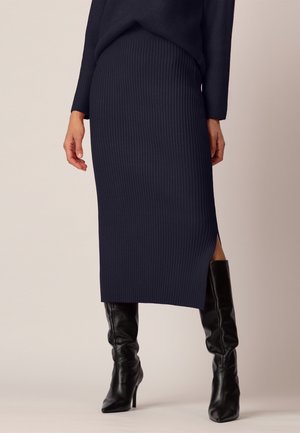 Gonna a tubino - dark blue