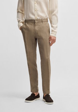 BOSS GENIUS - Pantaloni - dark brown