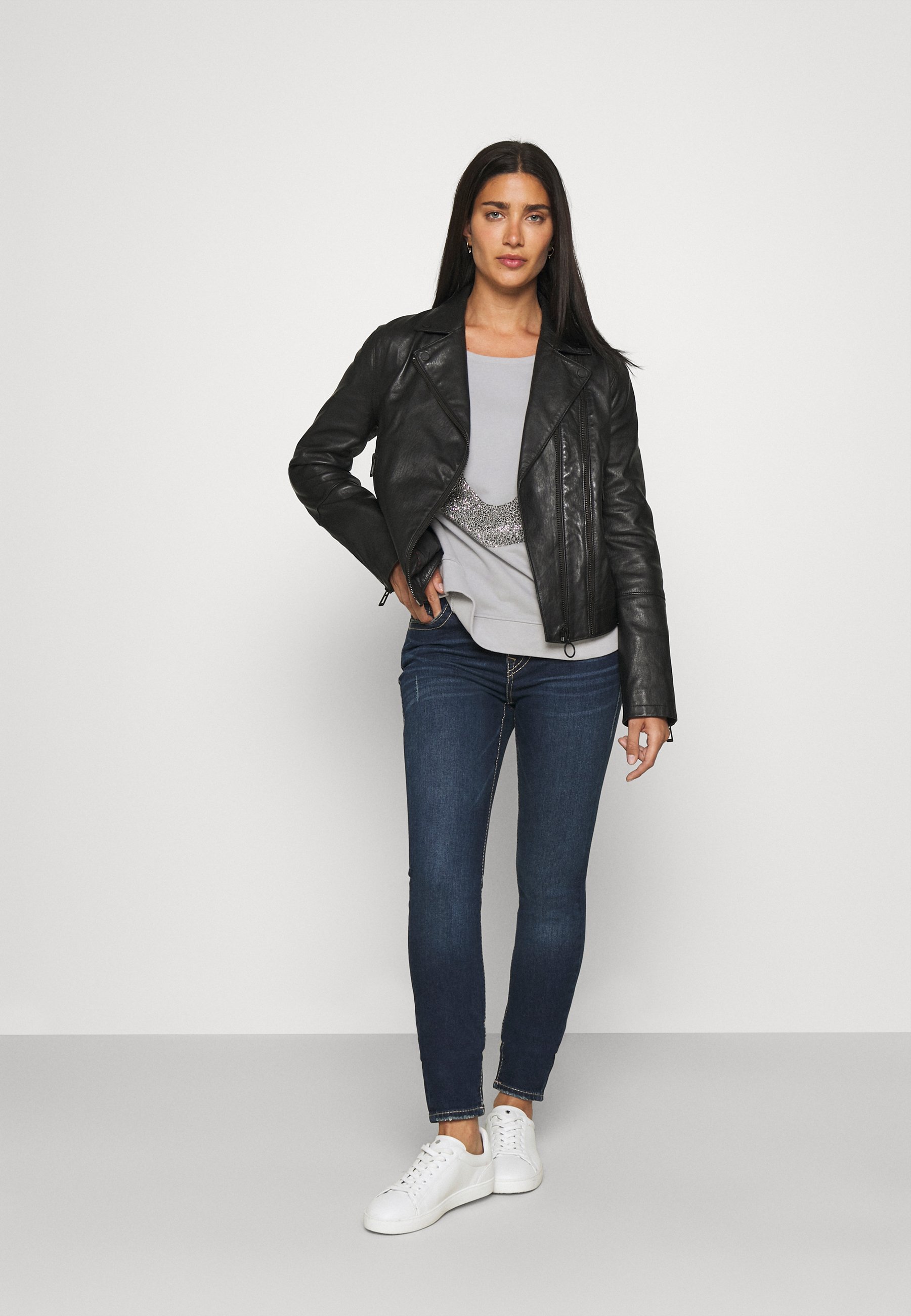 Damen BOXY CREW NECK HORSESHOE - Sweatshirt Damen BOXY CREW NECK HORSESHOE - Sweatshirt