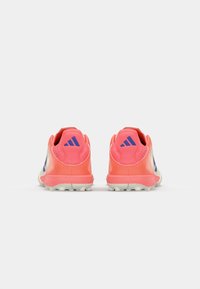 adidas Performance COPA PURE III LEAGUE TF - Fodboldstøvler til kunstgræs - off white/lucid blue/signal coral
