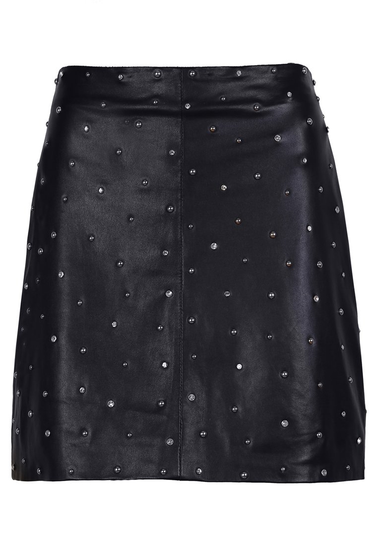 Scalpers Gonna di pelle - black/nero - Zalando.it