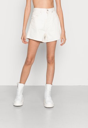 Jeansshorts - white denim