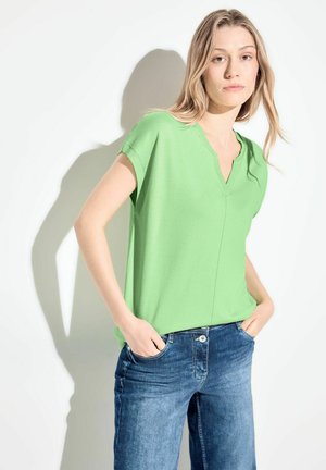 Cecil T-Shirt basic - grün