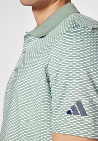adidas Golf BASE BEYOND TEXTURED - Polotričko - silver green