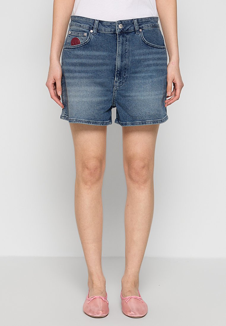 MOSCHINO JEANS Jeansshort blauw