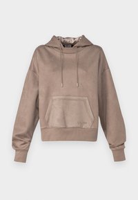 HOODED - Felpa con cappuccio - walnut