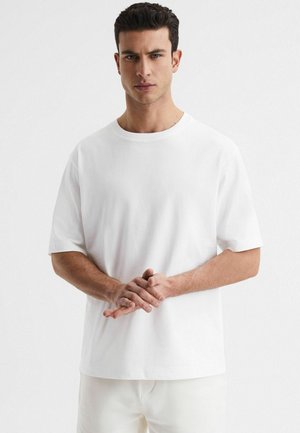 TATE GARMENT DYE - Basic T-shirt - white