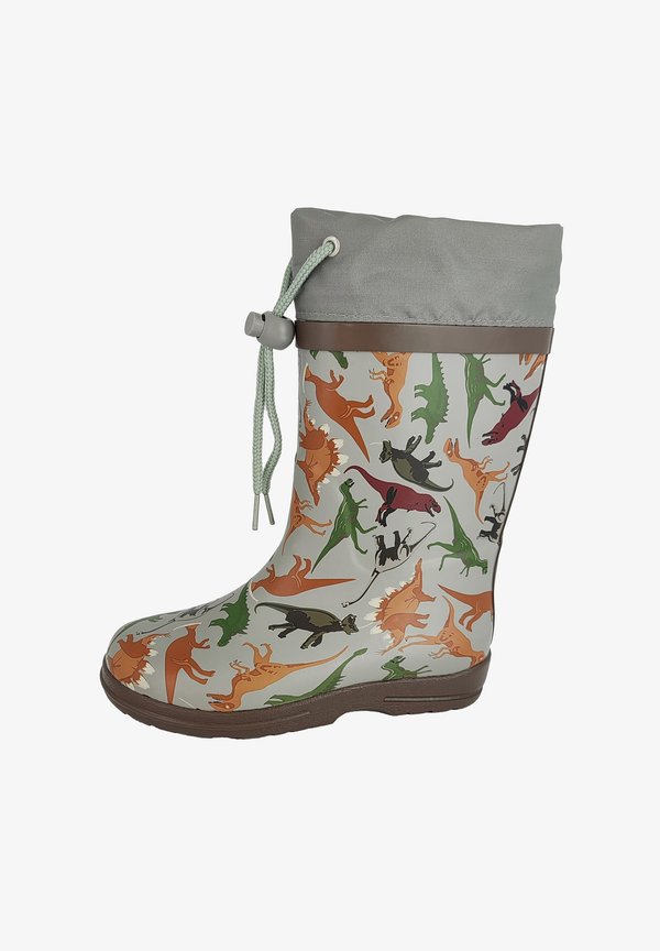 DINOLAND – Gummistiefel – grau
