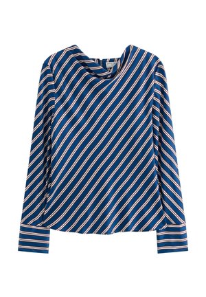 Lindex, LINDEX LONG-SLEEVED BLOUSE LINDEX - Camicetta - dark blue