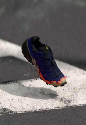 SPEEDCROSS 6 GTX - Hikingschuh - maritime blue/black/cherry tomato