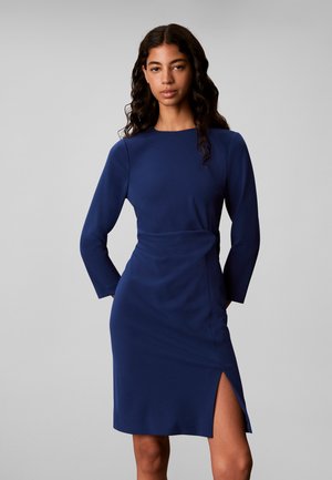 Calvin Klein, TWIST DRESS - Φόρεμα σε ίσια γραμμή - estate blue