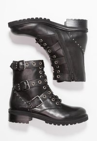 Steven New York Botines camperos - black
