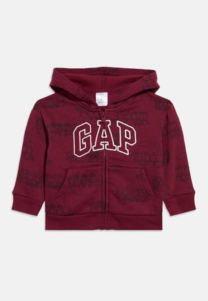 LOGO TODDLER BOY - Φούτερ με φερμουάρ - red delicious