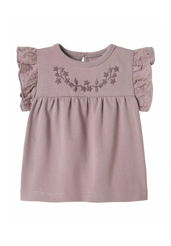 T-Shirt print - purple dove