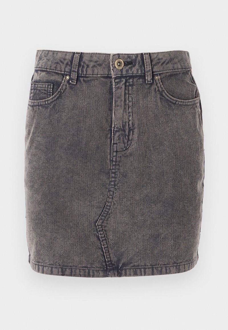 Only Minirok zwart denim/blackdenim