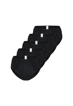 5ER PACK TAILLEN - Slip - schwarz