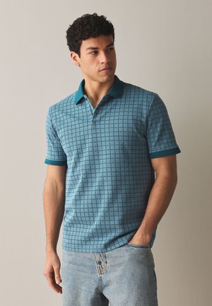 Next, REGULAR FIT - PATTERN POLO SHIRT . - Polo - blue check