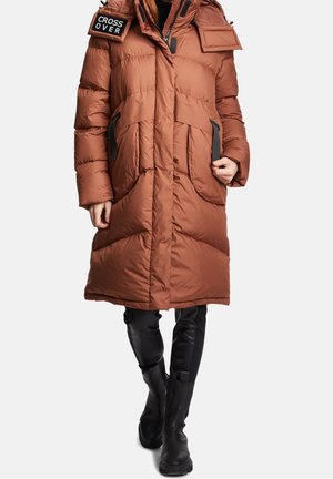Daunenmantel - brown
