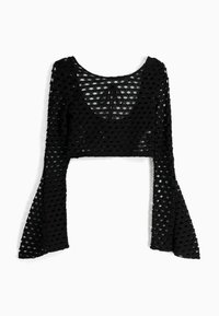 Bershka Neule - black