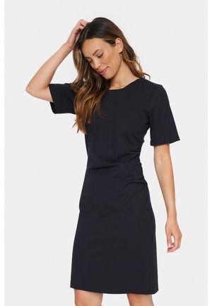 GENNYSZ - Shift dress - black
