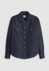 ICONIC WESTERN - Button-down blouse - today's news linen+ denim