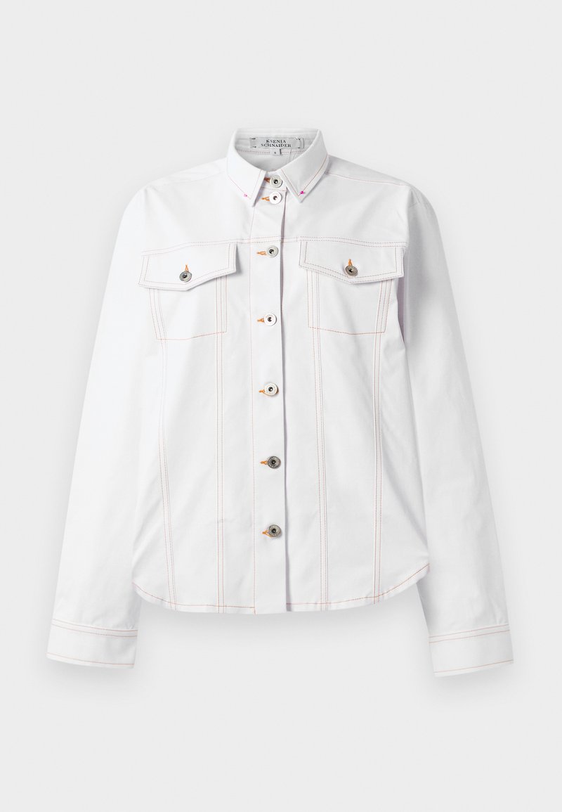 Ksenia Schnaider Overhemdblouse wit