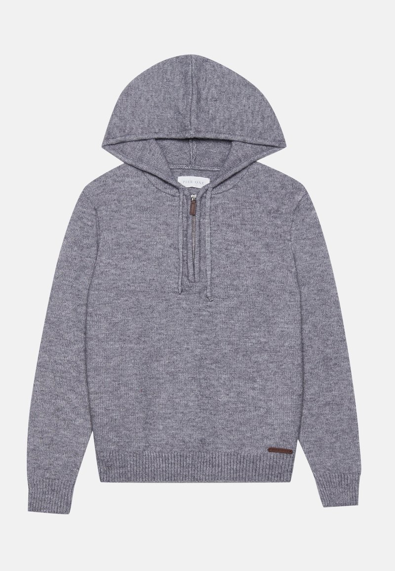 Pier One Trui donkergrijs gemêleerd Pier One Trui donkergrijs gemêleerd