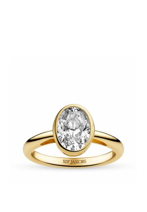 Sif Jakobs Jewellery SARDINIEN OVALE GRANDE - Ringe - hvid