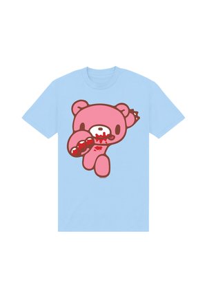 Henry Tiger, GLOOMY THE NAUGHTY GRIZZLY, jasnoniebieski
