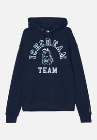 TEAM POPOVER HOOD - Kapuutsiga pusa - navy