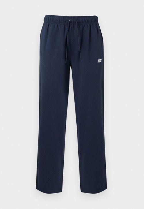 Nike CLUB VARSITY PANT - Tracksuit bottoms - obsidian/dark obsidian/white — photo 5
