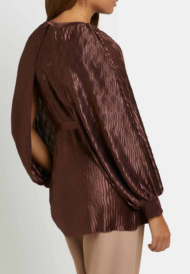 Damen Hemdblusen | River Island Bluse brown/braun - NV98154 Damen Hemdblusen | River Island Bluse brown/braun - NV98154