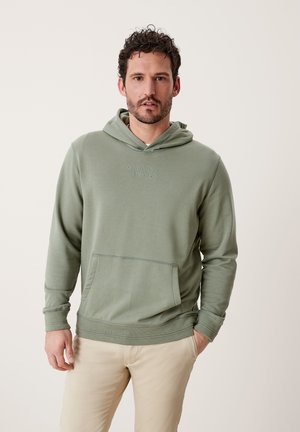 MIT SCHRIFTZUG - Sweatshirt - army green