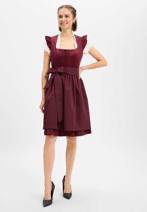 Krüger Dirndl KRÜGER DIRNDL KLEID - Dirndl - bordeaux