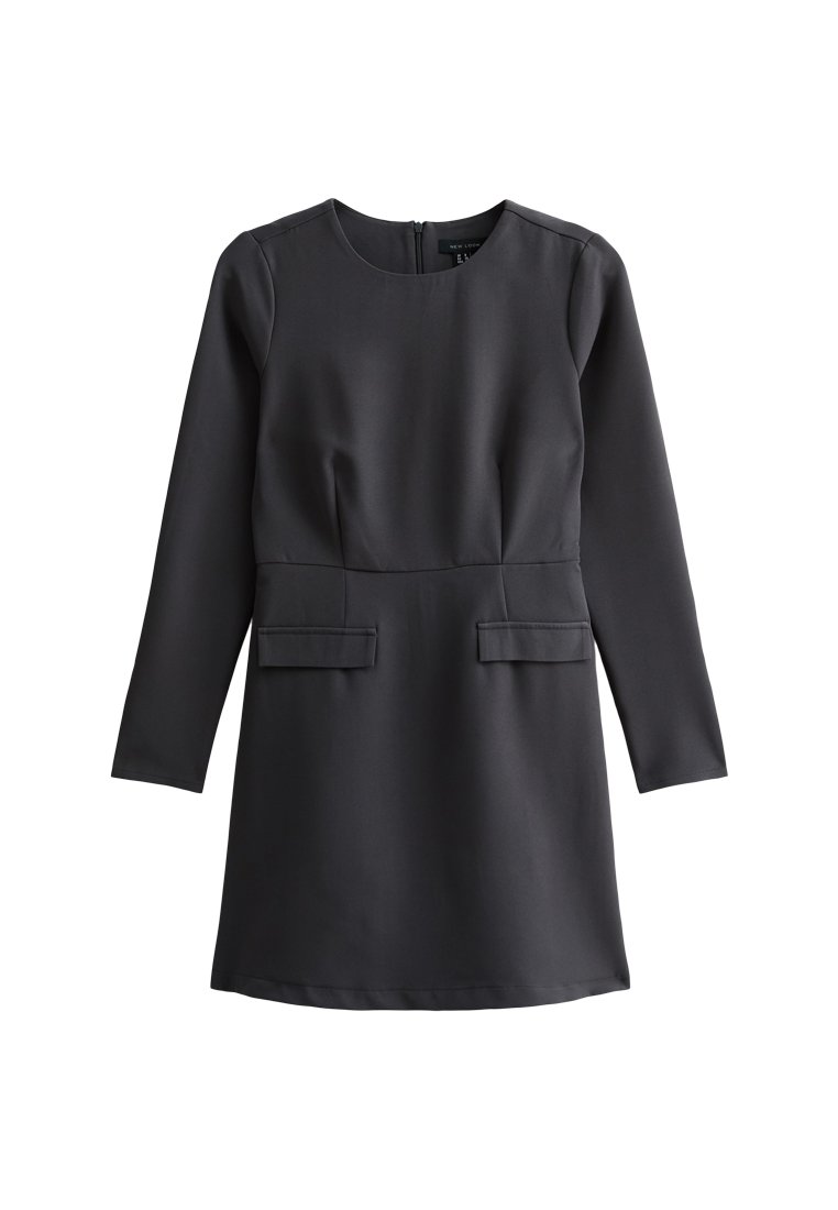 New Look Etui-jurk donkergrijs