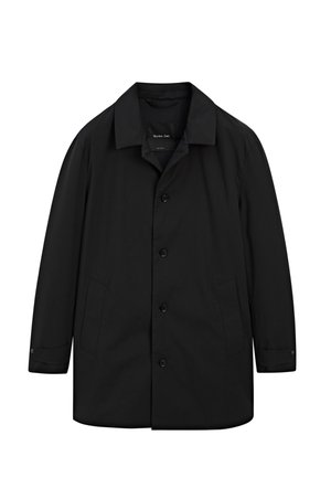 Massimo Dutti WATER-REPELLENT - Kurzmantel - dark blue