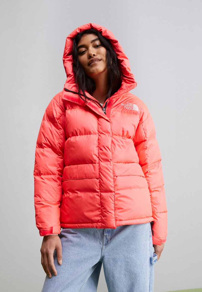 The North Face Gewatteerde jas - brilliant coral