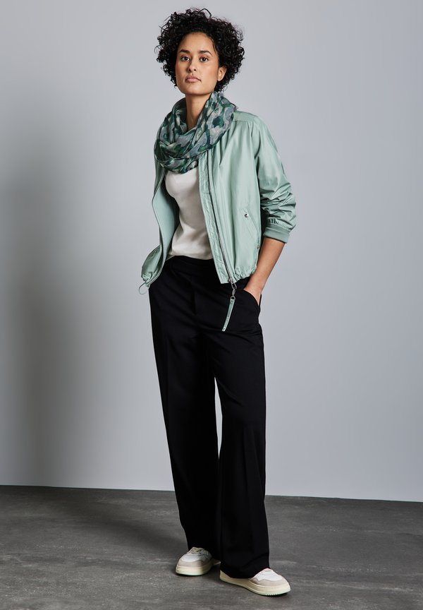 GEMUSTERTER LOOP - Schlauchschal - grün