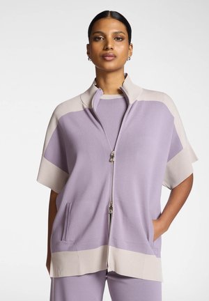 MANICHE CORTE MISTO - Vest - viola