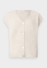 ONLAZU BUTTON V-NECK WAISTCOAT - Vesta - sandshell