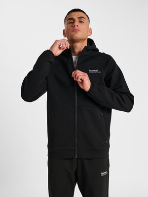 Hummel TECH REGULAR HOODIE - Sweatjacke - black
