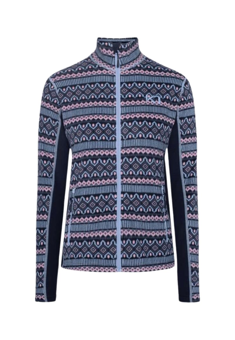 Kari Traa Fleecejas blauw