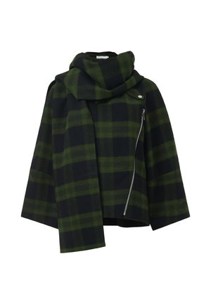 BIKER SCARF DETAIL - Jas - green