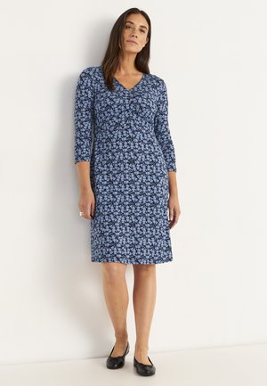 PATTERNED  - Jerseyklänning - blue patterned