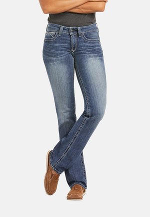 STRAIGHTMID RISE ICON STRGHT - Slim fit jeans - rainstorm