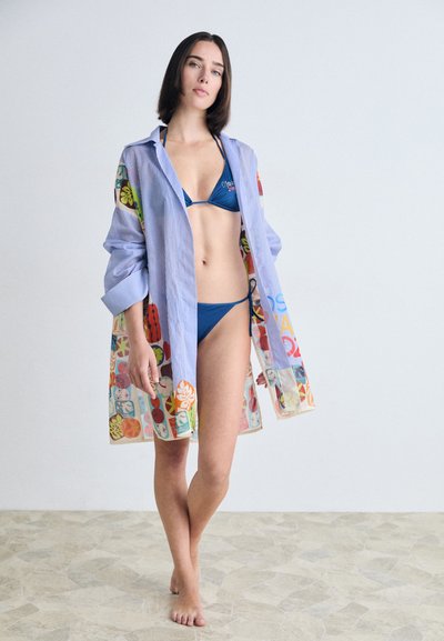 Dsquared2 SHORT KAFTAN - Accessorio da spiaggia - multicolor/light blue