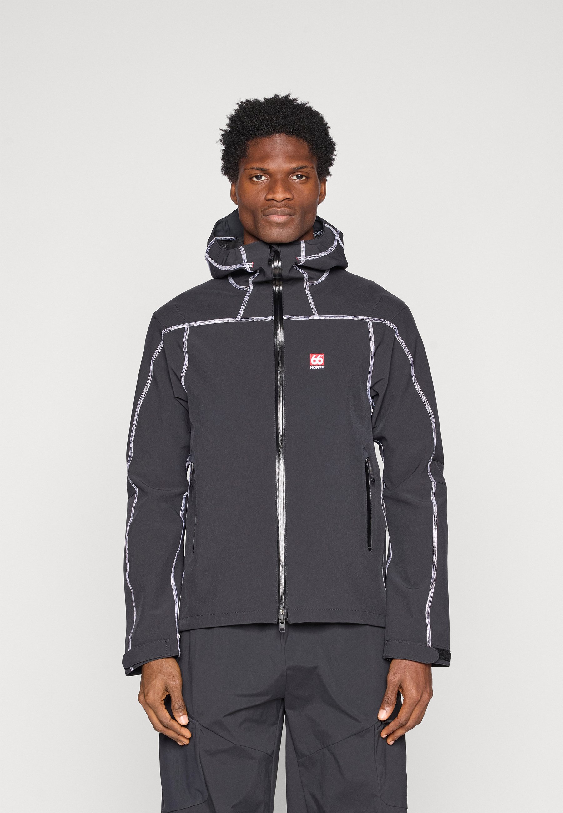 66 North VATNAJOKULL JACKET - Soft shell jacket - black - Zalando.ie